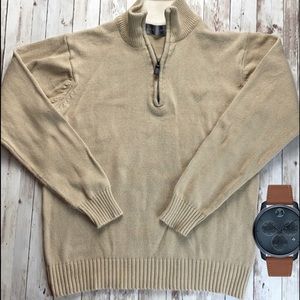 Vintage Oscar De La Renta beige sweater size small